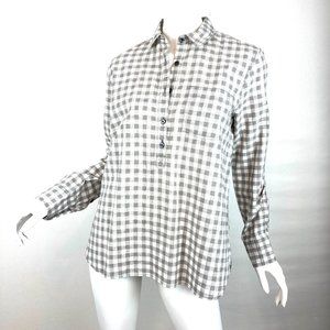 J Crew Boy Fit Buttoned Popover Shirt